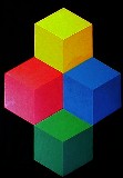 Primary Color Cubes